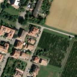 Mappa satellitare VIA TICINO, Soliera