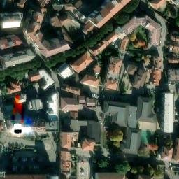 Mappa satellitare VIA AUGUSTO DACOMO, Alba