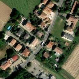 Mappa satellitare VIA DEL GRANO, Modena