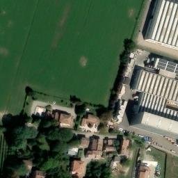 Mappa satellitare VIA CARROBBIE, Campogalliano