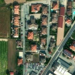 Mappa satellitare VIA SALUZZO, Cervere