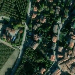 Mappa satellitare VIA STATUTO, Rodello