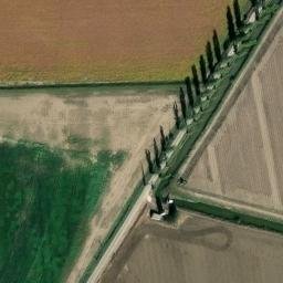 Mappa satellitare STRADA TAMERISCHI, Argenta