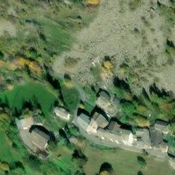 Mappa satellitare BORGATA BERTINES SUPERIORE, Casteldelfino