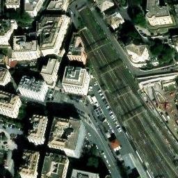 Mappa satellitare VIALE MOJON, Genova
