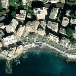 Mappa satellitare VIA AL MARE, Genova