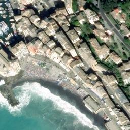 Mappa satellitare VIA COLOMBO, Camogli