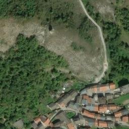 Mappa satellitare VIA SARETTO, Valdieri