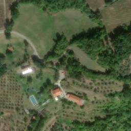 Mappa satellitare CASE SPARSE TRIPALA, Minucciano