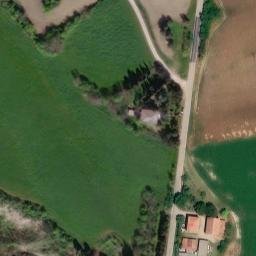 Mappa satellitare STRADA CASTELLINE, Predappio