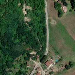 Mappa satellitare PARROCCHIA DI ABETO, Marradi