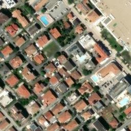 Mappa satellitare VIALE MERCA, Rimini