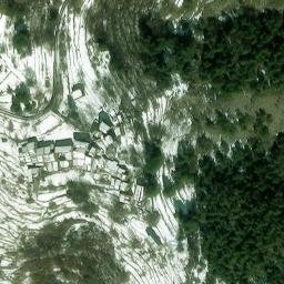 Mappa satellitare LOCALITA' BORNIGA, Triora