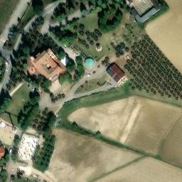 Mappa satellitare VIA CHIESA, Coriano