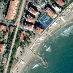 Mappa satellitare VIA CAPRERA, Andora