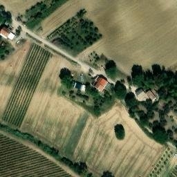 Mappa satellitare VIA CANNETO, Coriano