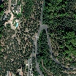 Mappa satellitare STRADA MORENE, Cervo