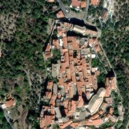 Mappa satellitare PIAZZA CASTELLO, Cervo