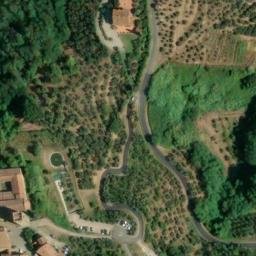 Mappa satellitare PIAZZA PRETORIO, Buggiano