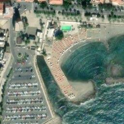 Mappa satellitare SPIANATA BORGO PERI, Imperia