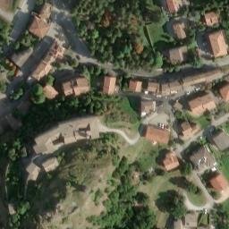 Mappa satellitare VIA ROMA, Pennabilli