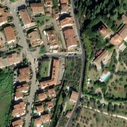 Mappa satellitare VIA LA SERRA, Carmignano