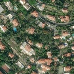 Mappa satellitare STRADA NAUBE', Bordighera