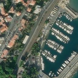 Mappa satellitare VIA CORREGLIO, Bordighera