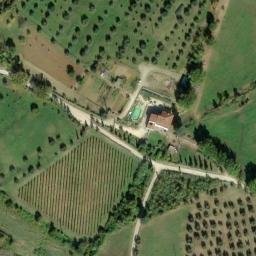 Mappa satellitare LOCALITA' BUSINGA, Rignano sull'Arno