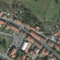 Mappa satellitare VIA VITTORIO BACHELET, Capraia e Limite