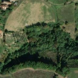 Mappa satellitare CASE SPARSE CARLESE, Bibbiena
