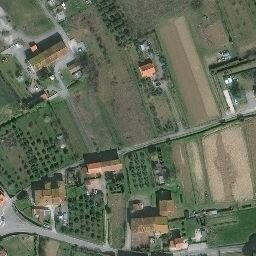 Mappa satellitare VIA VITIANA, Empoli