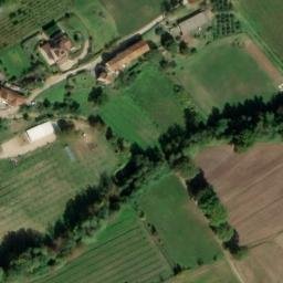 Mappa satellitare CASE SPARSE CASA PISTRAFANO, Bibbiena