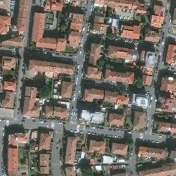 Mappa satellitare VIA CORREGGIO, Empoli
