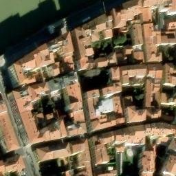 Mappa satellitare VIA BORGUNDIO, Pisa