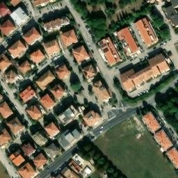 Mappa satellitare VIA LAGO D'ORTA, Senigallia