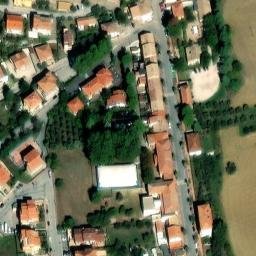 Mappa satellitare PIAZZA ANTONIO GRAMSCI, Trecastelli