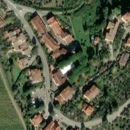 Mappa satellitare VIA CANTAGALLO, Impruneta