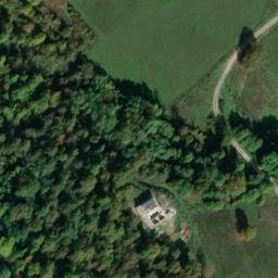 Mappa satellitare CASE SPARSE QUERCETINA, Bibbiena