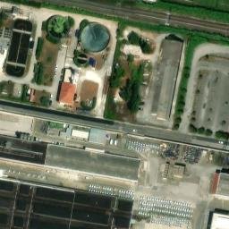 Mappa satellitare VIA HANGAR, Pontedera