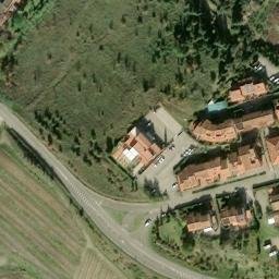 Mappa satellitare CASE SPARSE STRADA IN CHIANTI, Greve in Chianti