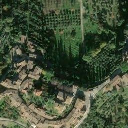 Mappa satellitare CASE SPARSE MONTEFIORALLE, Greve in Chianti