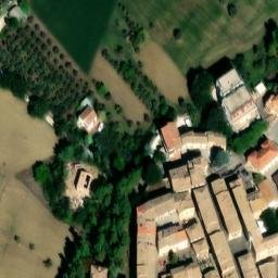 Mappa satellitare VIA COMUNE VECCHIO, Belvedere Ostrense