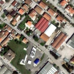 Mappa satellitare VIA VALLE D'AOSTA, Jesi