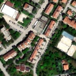 Mappa satellitare VIA UGO LA MALFA, Jesi