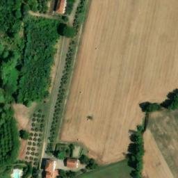 Mappa satellitare VIA PIANFORTI, Lajatico