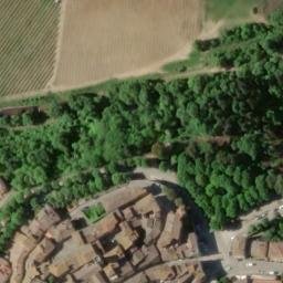 Mappa satellitare CASE SPARSE ASSILLI, Radda in Chianti