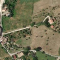 Mappa satellitare VIA VILLA, Monte Roberto