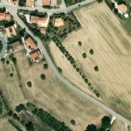 Mappa satellitare VIA OLIMPIO BASVECCHI, Recanati