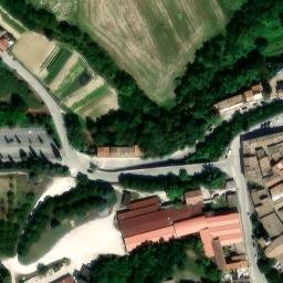 Mappa satellitare VIA PALADINI, Appignano